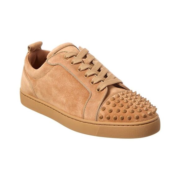 Christian Louboutin Louis Junior Spikes Suede Sneaker